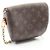 Mini Marsupio Louis Vuitton in Monogram Marrone Monogramma - vista 2
