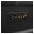 Bolsa Tote CHANEL Icon Preta Azul Marinho Branca Couro Lona Preto Branco - vista 4