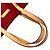 Borsa a Spalla Louis Vuitton Vernis Bellevue GM M93587 Rosso - vista 7