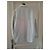 Maison Martin Margiela Giacca fatta a camicia larga svasata lunga Blu chiaro - vista 2