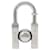 Hermès Hermes LHomme Peut Embellir La Terre Cadena Lock Charm Metal Silvery  - view 1