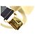 Bretelle in tela con logo Chanel Beige - vista 3
