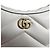 Gucci Piccola borsa GG Marmont W Bianco - vista 12