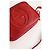 Gucci Borsa a Spalla Soho in Pelle Rossa Rosso - vista 5