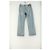 7 For All Mankind Jeans anchos de algodón azul - vista 4
