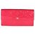 Portafoglio Sarah Monogram Vernis Rose Pop di Louis Vuitton Rosa - vista 8