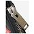 Saint Laurent Clutch in pelle nera a stella Nero - vista 8