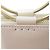 Autre Marque Borsa Art Frame in pelle ADEAM, borsa 2 in 1 Beige - vista 17