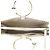 Autre Marque Borsa Art Frame in pelle ADEAM, borsa 2 in 1 Beige - vista 7