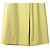 Autre Marque Calça larga com camadas pregueadas GRACE CONTINENTAL Amarelo - vista 4