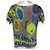 Blusa de manga corta plisada con estampado total ISSEY MIYAKE Multicolor - vista 2