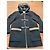 Abrigo Duffle Sandro Negro de Lana y Shearling - vista 2
