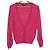 Autre Marque Drawer Seidenstrickjacke Pink