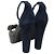 Sandali in suede con motivo floreale Louis Vuitton Marrone Blu navy - vista 11