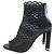 Christian Dior TATTOO Cutwork Leder Stiefeletten Sandalen Schwarz - Ansicht 2