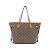 Borsa Louis Vuitton Monogram Neverfull Inside-Out MM Marrone