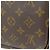 Borsa Louis Vuitton Monogram Neverfull Inside-Out MM Marrone - vista 2