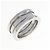 Bulgari Anello B.zero1 3 bande in oro bianco 18K Bvlgari