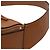 Belt bag in pelle marrone con firma V Greca di Versace - vista 8
