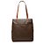 Céline Celine Braune Macadam-beschichtete Canvas-Tasche