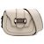 Saddle Borsa a sella D Fence in pelle bianca mini di Dior Bianco