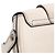 Saddle Borsa a sella D Fence in pelle bianca mini di Dior Bianco - vista 9