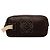 Clutch Anagram in Nubuck Marrone LOEWE Marrone scuro