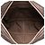 Clutch Anagram in Nubuck Marrone LOEWE Marrone scuro - vista 4