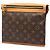 Borsa Messenger PM Saumur Monogramma Marrone Louis Vuitton - vista 2