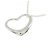 Tiffany & Co Collana Open Heart Tiffany Argento - vista 4