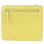 Chanel AP0172 Clutch a Catena Giallo - vista 2