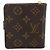 Cartera Compacta con Cremallera Louis Vuitton en Lona Monogram Castaño - vista 2