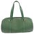 Borsa Soufflot Epi Louis Vuitton D'oro Verde - vista 2
