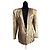 Genny gold lurex Jacke Vintage 80er Golden