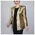 Genny gold lurex Jacke Vintage 80er Golden - Ansicht 8