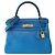 Borsa Hermès Kelly 28 in Pelle Blu