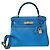 Borsa Hermès Kelly 28 in Pelle Blu - vista 6