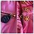 Chaqueta de Plumas Chanel de Seda Rosa, Botones Gripoix O/I 1996-1997 (Rihanna) - vista 15