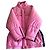 Chaqueta de Plumas Chanel de Seda Rosa, Botones Gripoix O/I 1996-1997 (Rihanna) - vista 4