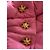 Chaqueta de Plumas Chanel de Seda Rosa, Botones Gripoix O/I 1996-1997 (Rihanna) - vista 6