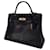 Hermès Borsa Hermes Kelly 32 in pelle box blu navy - vista 4