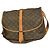 Borsa Saumur Louis Vuitton in Tela Monogram 35 Marrone - vista 2