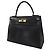 Hermès Borsa Hermes Kelly 28 Sellier in pelle box nera Nero - vista 3