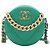 Borsa a spalla in pelle di agnello CHANEL 19 con catena Verde
