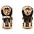 Chanel Coco Crush Collection 18K Beige Gold Hoop Earrings Golden - view 2