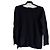 Top Uniforme Chanel Azul Marino de Algodón