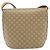 Céline Celine Vintage Macadam Schultertasche aus Canvas Mittel Beige - Ansicht 2