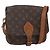Borsa Cartouchiere Louis Vuitton in tela Monogram PM Marrone