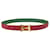 Cinturón de cuero Constance Mediano de Hermès Roja  - vista 1