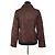 Hartford Braune Lederjacke - Ansicht 4